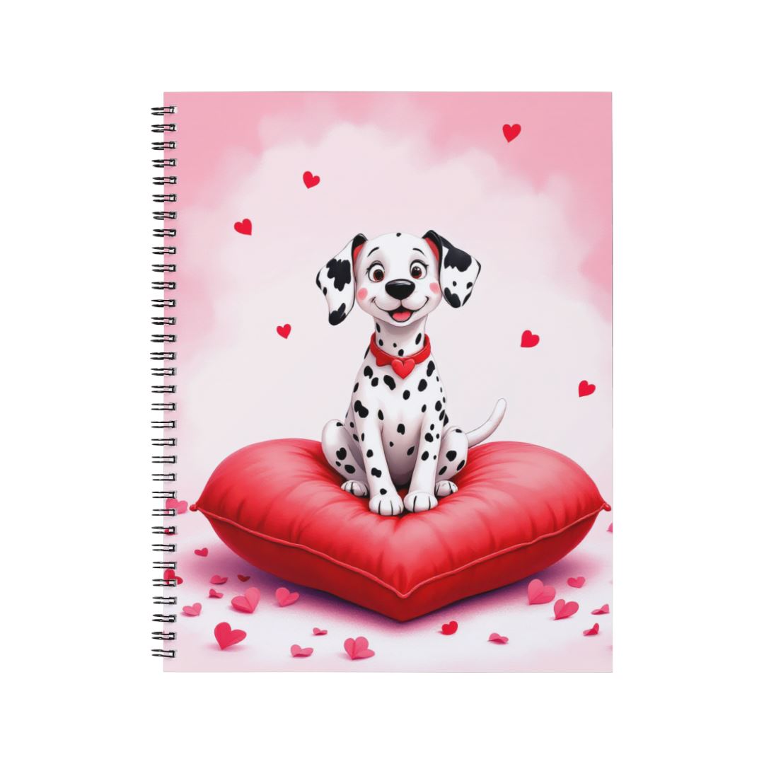 101 Dalmatiens - Carnet spirale A5 | St Valentin Carnets et bloc-notes Disney Shop | Anylem Beauty
