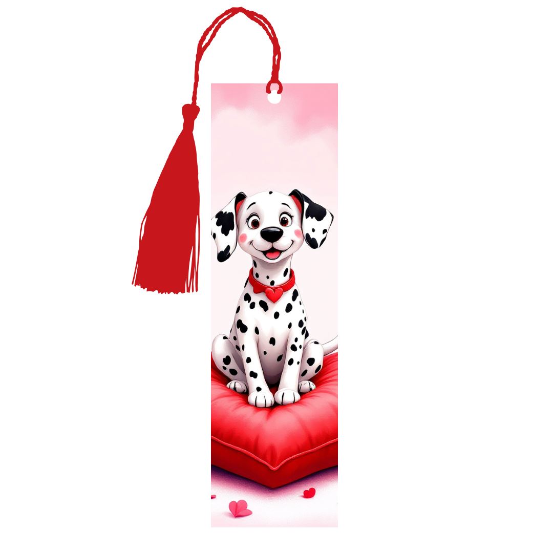 101 Dalmatiens - Marque-Pages avec prénom St Valentin Marque-page Disney Shop | Anylem Beauty