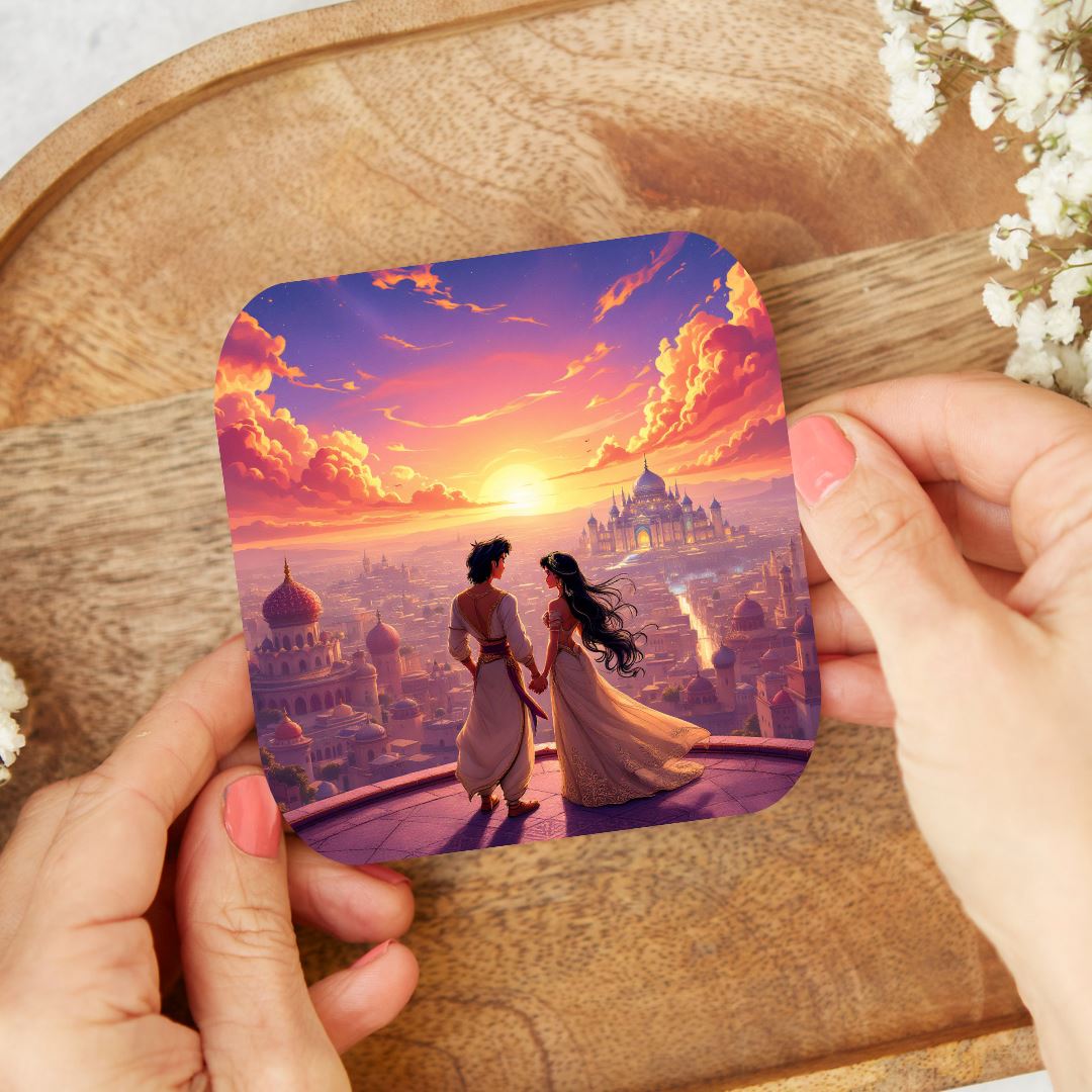 Aladdin - Dessous de verre | Féerique Dessous de verres Disney Shop | Anylem Beauty