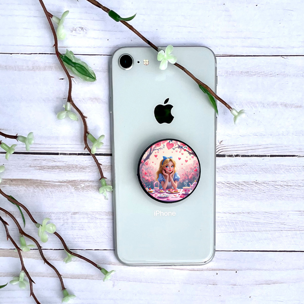 Alice - Phone Grip | St Valentin Phone Grip Disney Shop | Anylem Beauty
