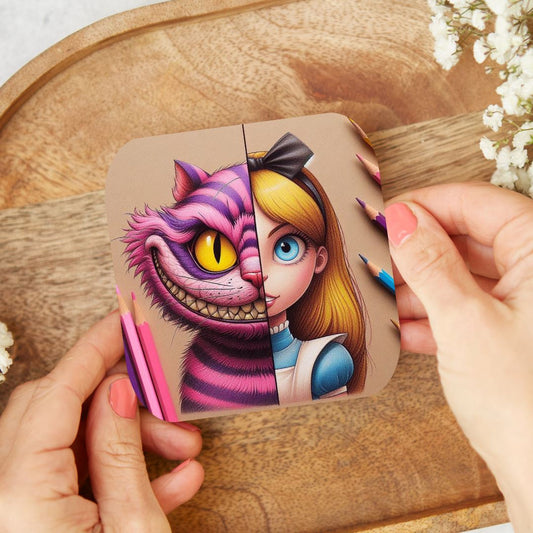 Alice x Cheschire - Dessous de verre Dessous de verres Disney Shop | Anylem Beauty