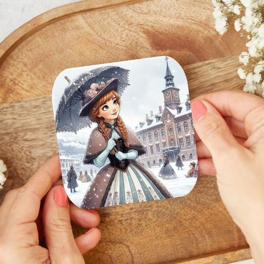 Ana - Dessous de verre | Années 20 Dessous de verres Disney Shop | Anylem Beauty