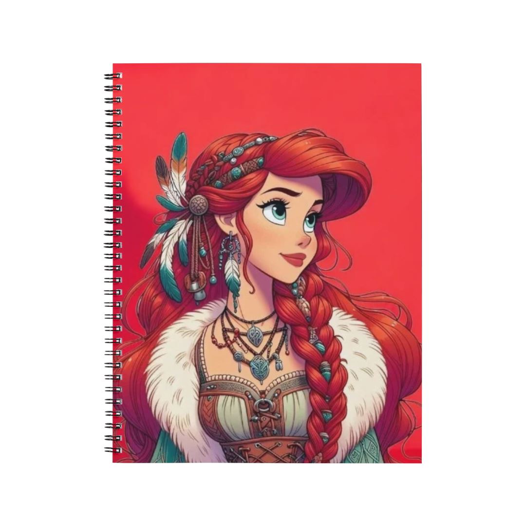 Ariel - Carnet spirale A5 | Viking Carnets et bloc-notes Disney Shop | Anylem Beauty