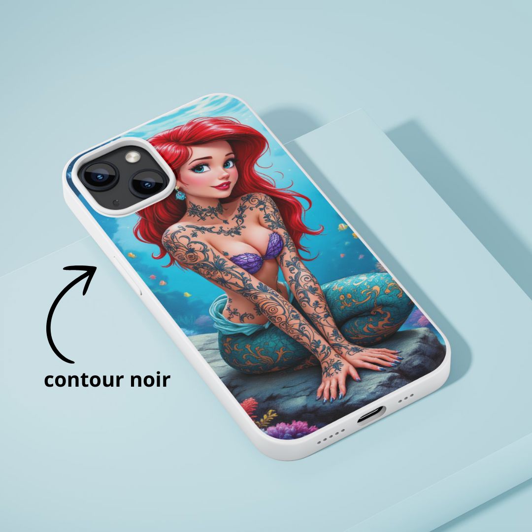 Ariel - Coque de téléphone | Tatouages Coque de téléphone Disney Shop | Anylem Beauty