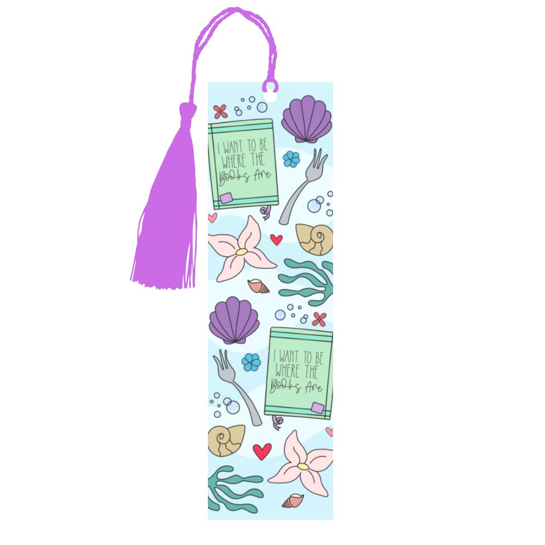 Ariel - Marque-Pages avec prénom | Thèmes Marque-page Disney Shop | Anylem Beauty