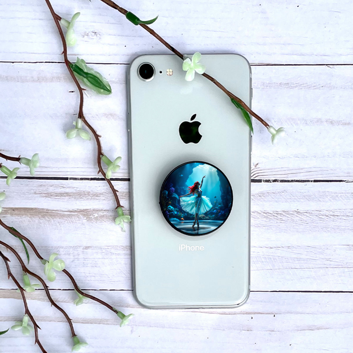 Ariel - Personnalisation | Danseuse Personnalisation Disney Shop | Anylem Beauty Phone grip