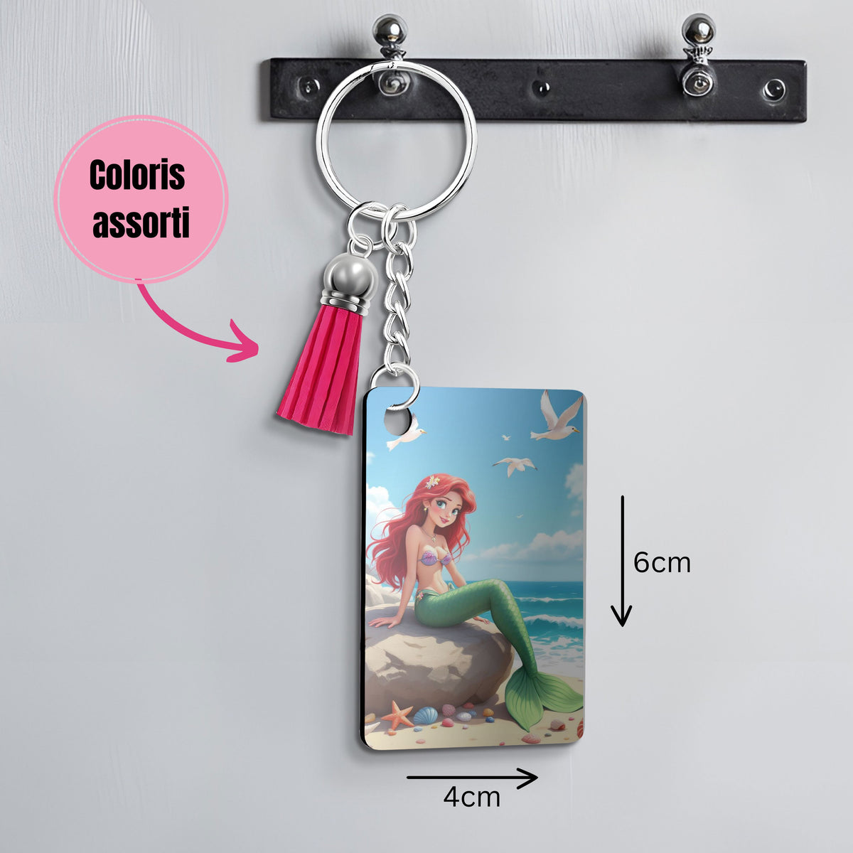 Ariel - Personnalisation | Plage Personnalisation Disney Shop | Anylem Beauty Porte clé