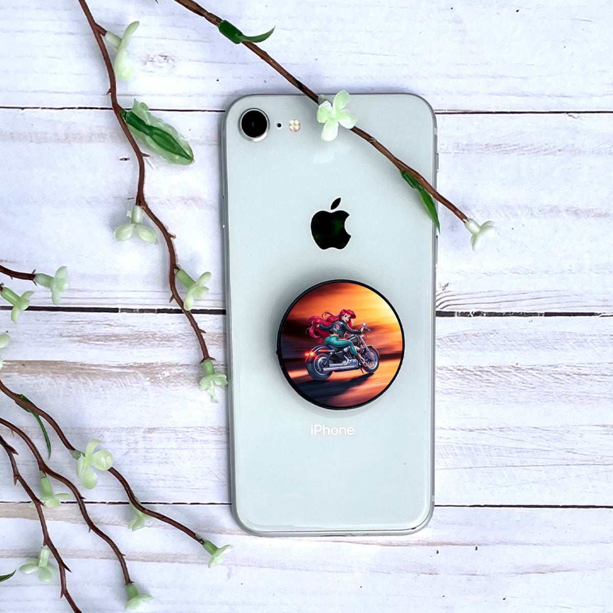 Ariel - Phone Grip | Biker Phone Grip Disney Shop | Anylem Beauty