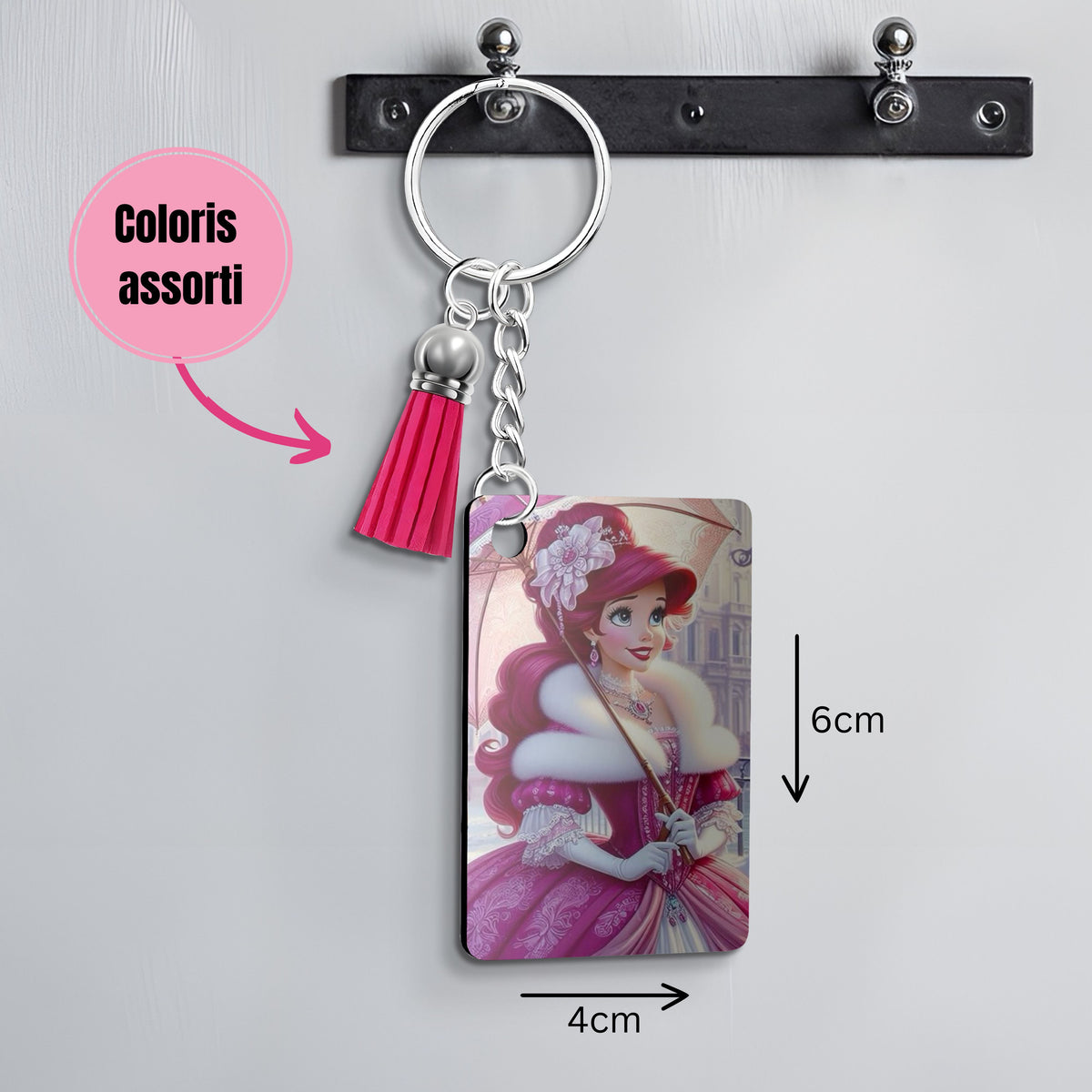 Ariel - Porte Clé avec prénom | Années 20 Porte-clés Disney Shop | Anylem Beauty
