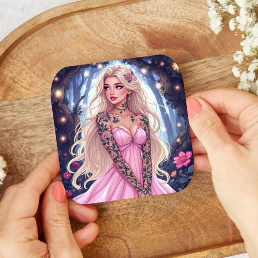 Aurore - Dessous de verre | Tatouage Dessous de verres Disney Shop | Anylem Beauty