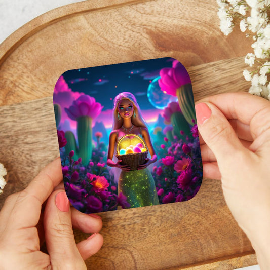 Barbie - Dessous de verre | Pâques Dessous de verres Disney Shop | Anylem Beauty