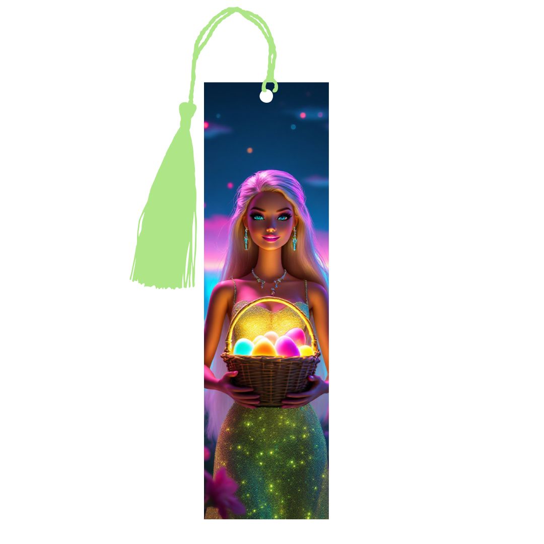 Barbie - Marque-Pages avec prénom | Pâques Marque-page Disney Shop | Anylem Beauty