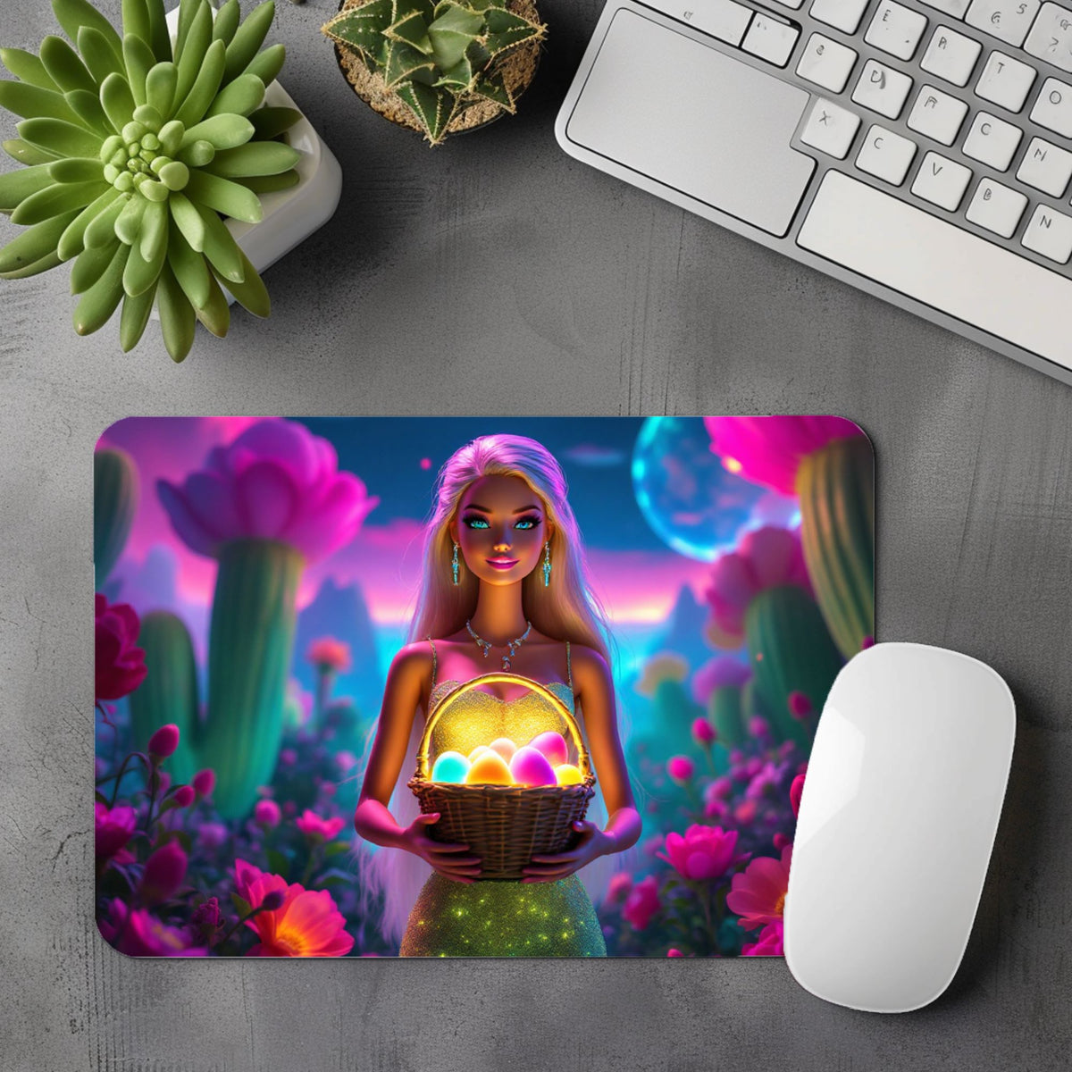 Barbie - Tapis de souris | Pâques Tapis de souris Disney Shop | Anylem Beauty
