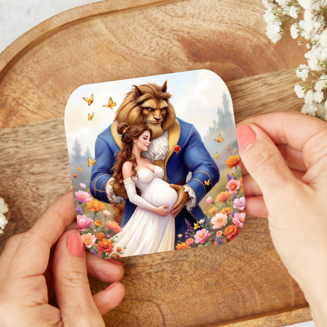 Belle & la Bête - Dessous de verre | Grossesse Dessous de verres Disney Shop | Anylem Beauty