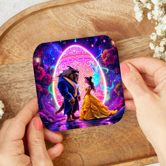 Belle & la Bête - Dessous de verre | Pâques Dessous de verres Disney Shop | Anylem Beauty