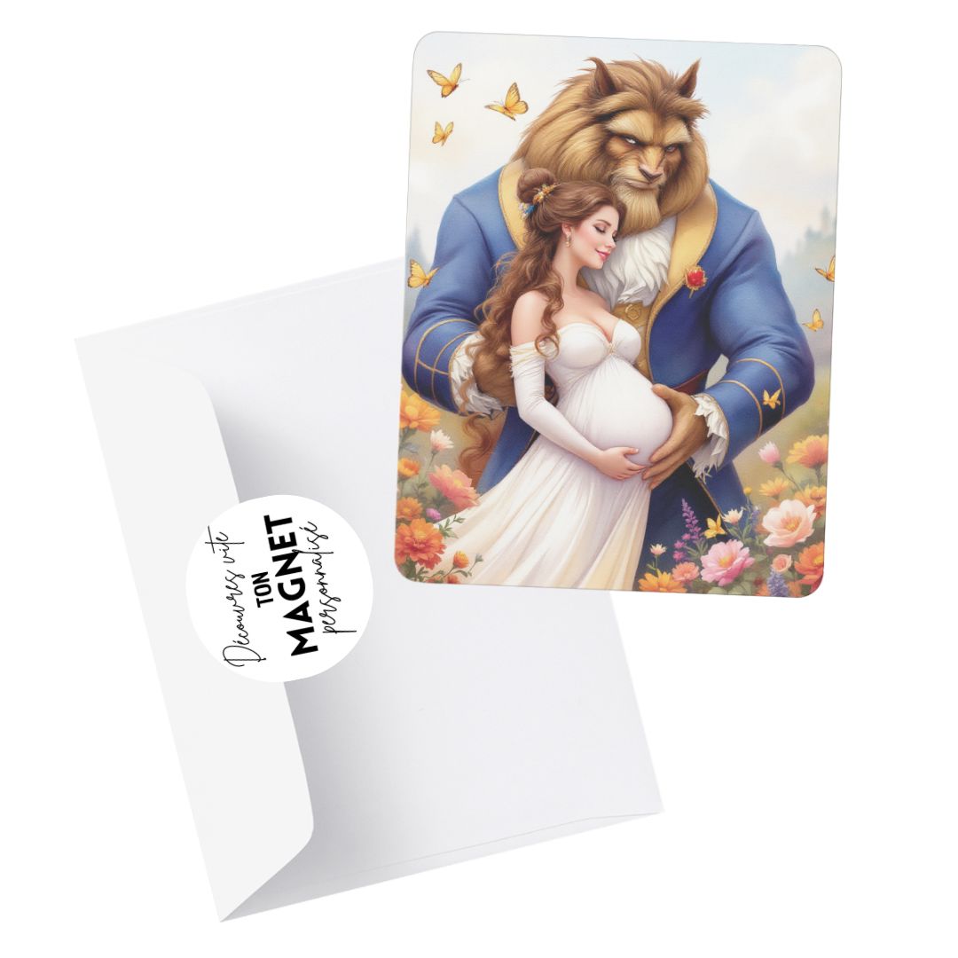 Belle & la Bête - Magnet | Grossesse Magnet Disney Shop | Anylem Beauty