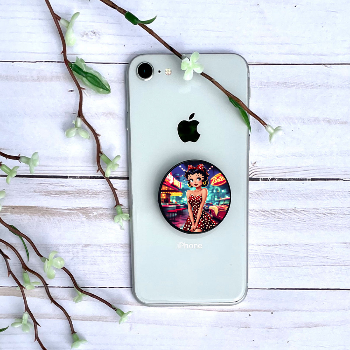 Betty Boop - Phone Grip | Rockabilly Phone Grip Disney Shop | Anylem Beauty
