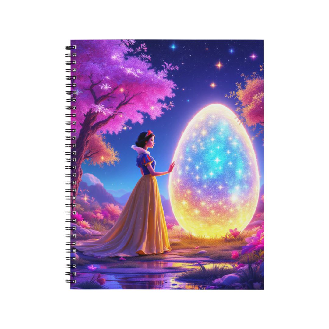 Blanche Neige - Carnet spirale A5 | Pâques Carnets et bloc-notes Disney Shop | Anylem Beauty