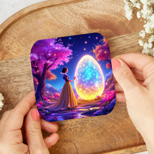 Blanche Neige - Dessous de verre | Pâques Dessous de verres Disney Shop | Anylem Beauty