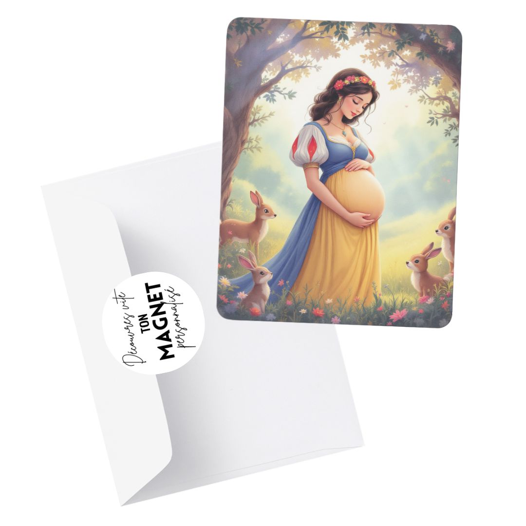 Blanche Neige - Magnet | Grossesse Magnet Disney Shop | Anylem Beauty