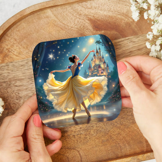 Blanche Neige - Personnalisation | Danseuse Personnalisation Disney Shop | Anylem Beauty Dessous de verres