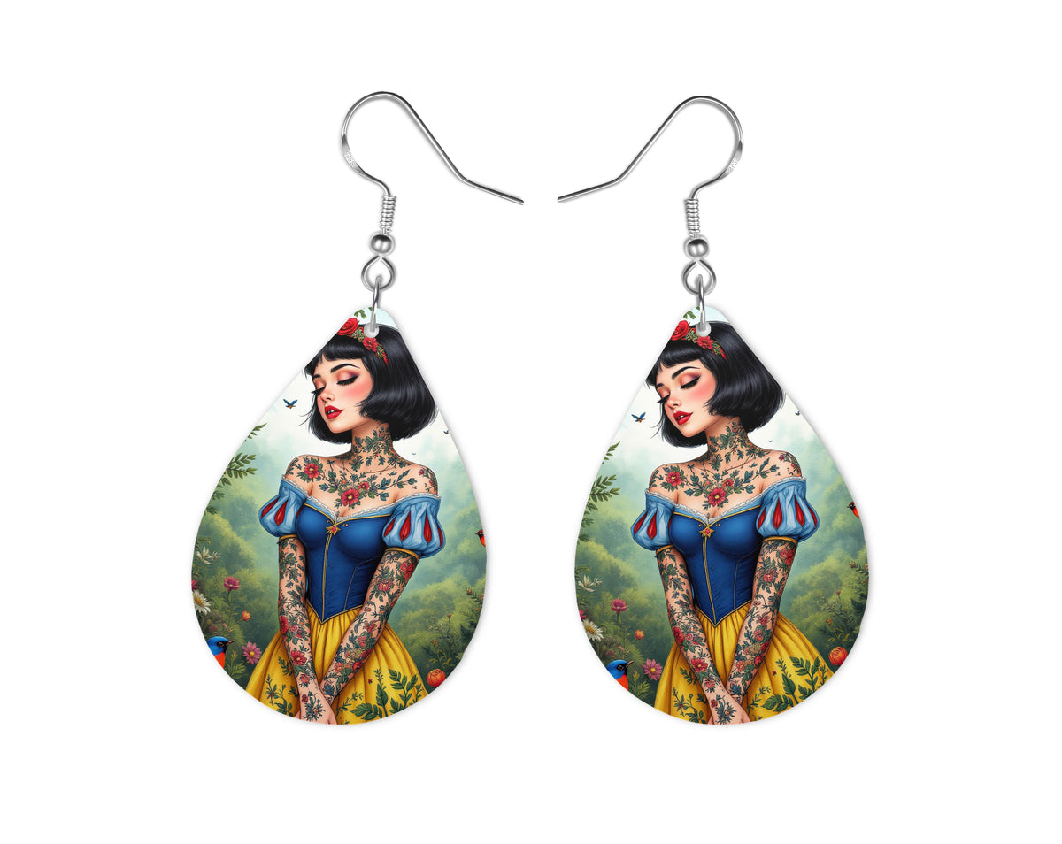 Blanche Neige - Personnalisation | Tatouages Personnalisation Disney Shop | Anylem Beauty Boucle d’oreilles