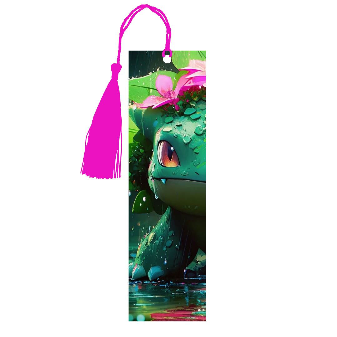 Bulbizarre - Marque-Pages avec prénom | Rosé Marque-page Disney Shop | Anylem Beauty