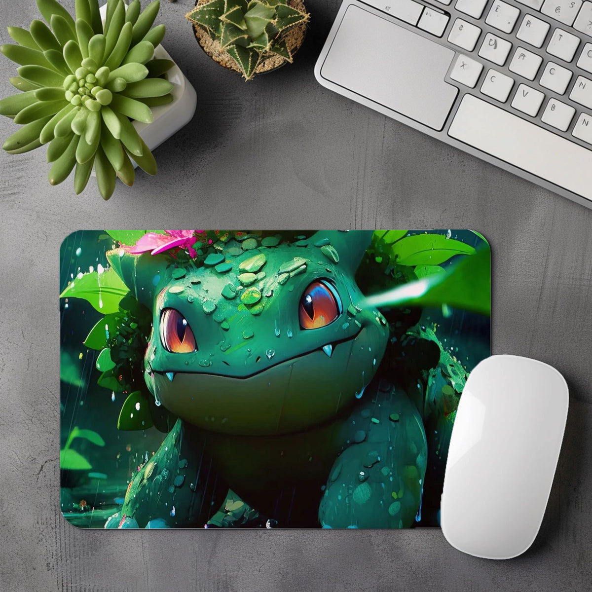 Bulbizarre - Tapis de souris | Rosé Tapis de souris Disney Shop | Anylem Beauty
