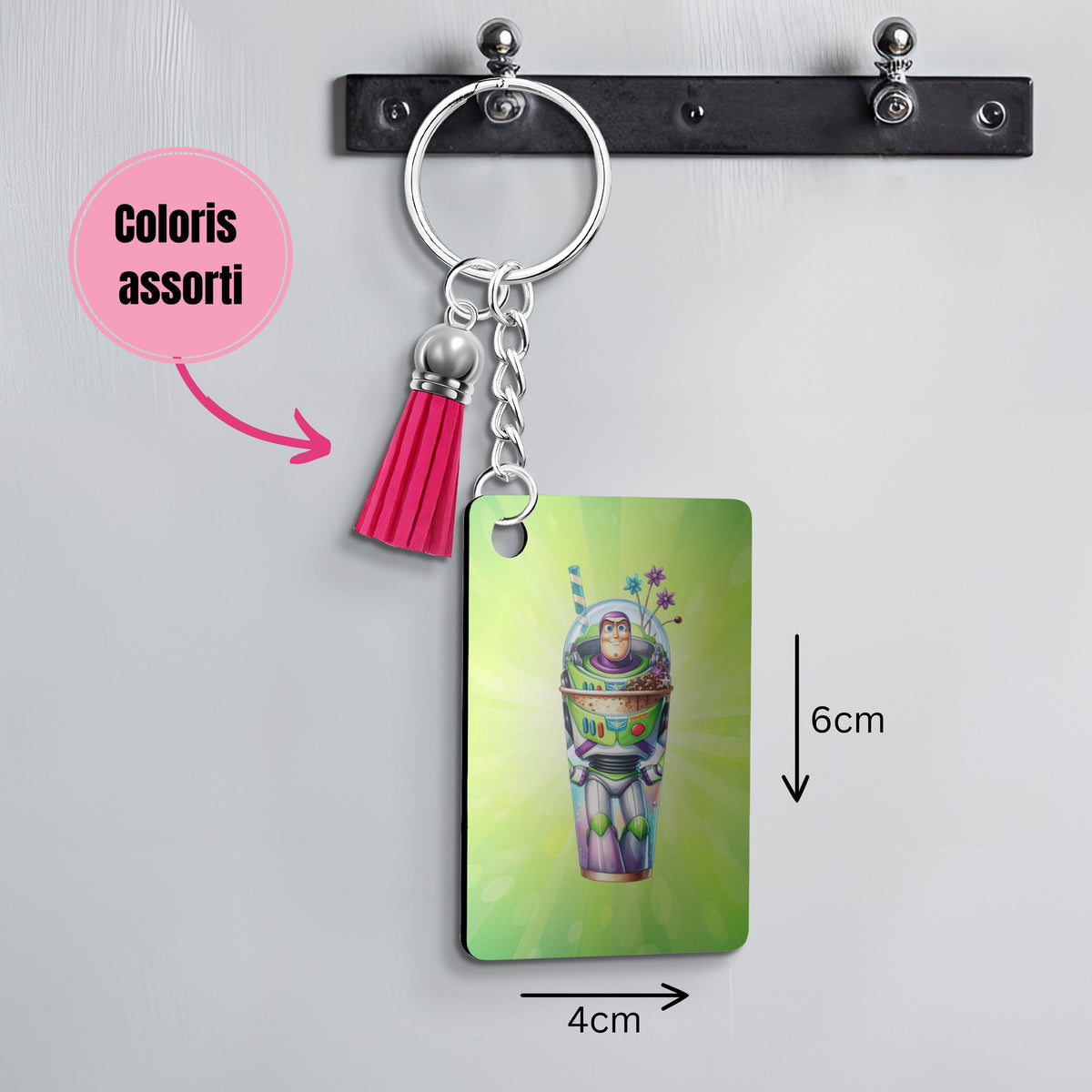Buzz l’éclair - Porte Clé avec prénom | Milkshake Porte-clés Disney Shop | Anylem Beauty