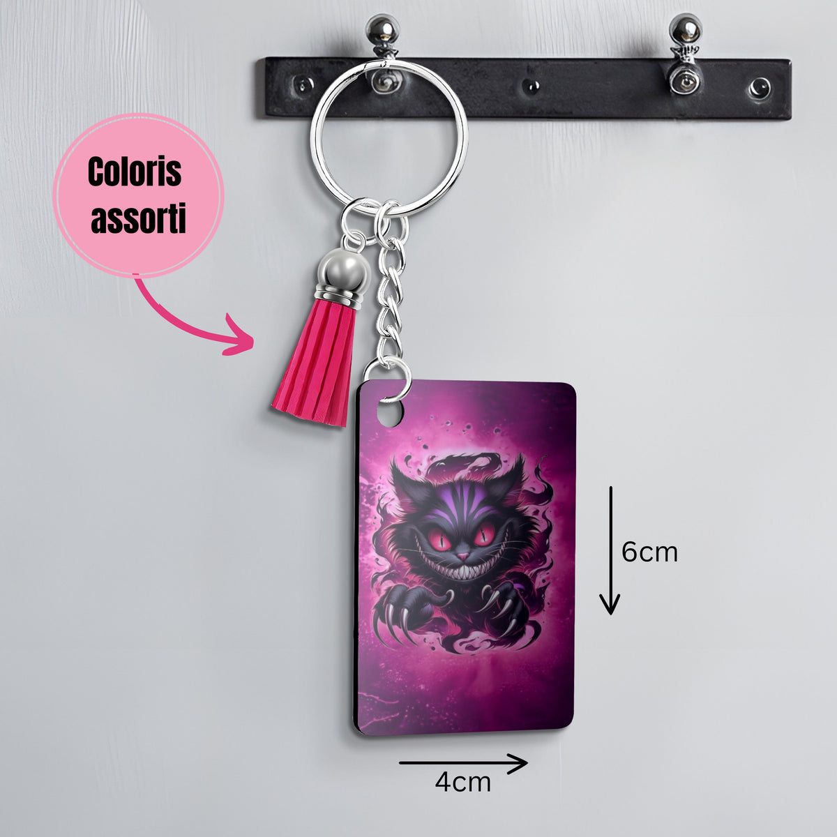 Cheschire - Porte Clé avec prénom Porte-clés Disney Shop | Anylem Beauty