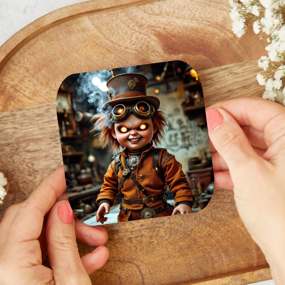 Chucky - Dessous de verre | Steampunk Dessous de verres Disney Shop | Anylem Beauty