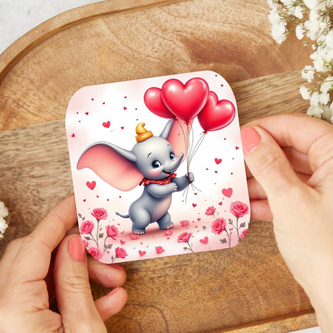 Dumbo - Dessous de verre | St Valentin Dessous de verres Disney Shop | Anylem Beauty