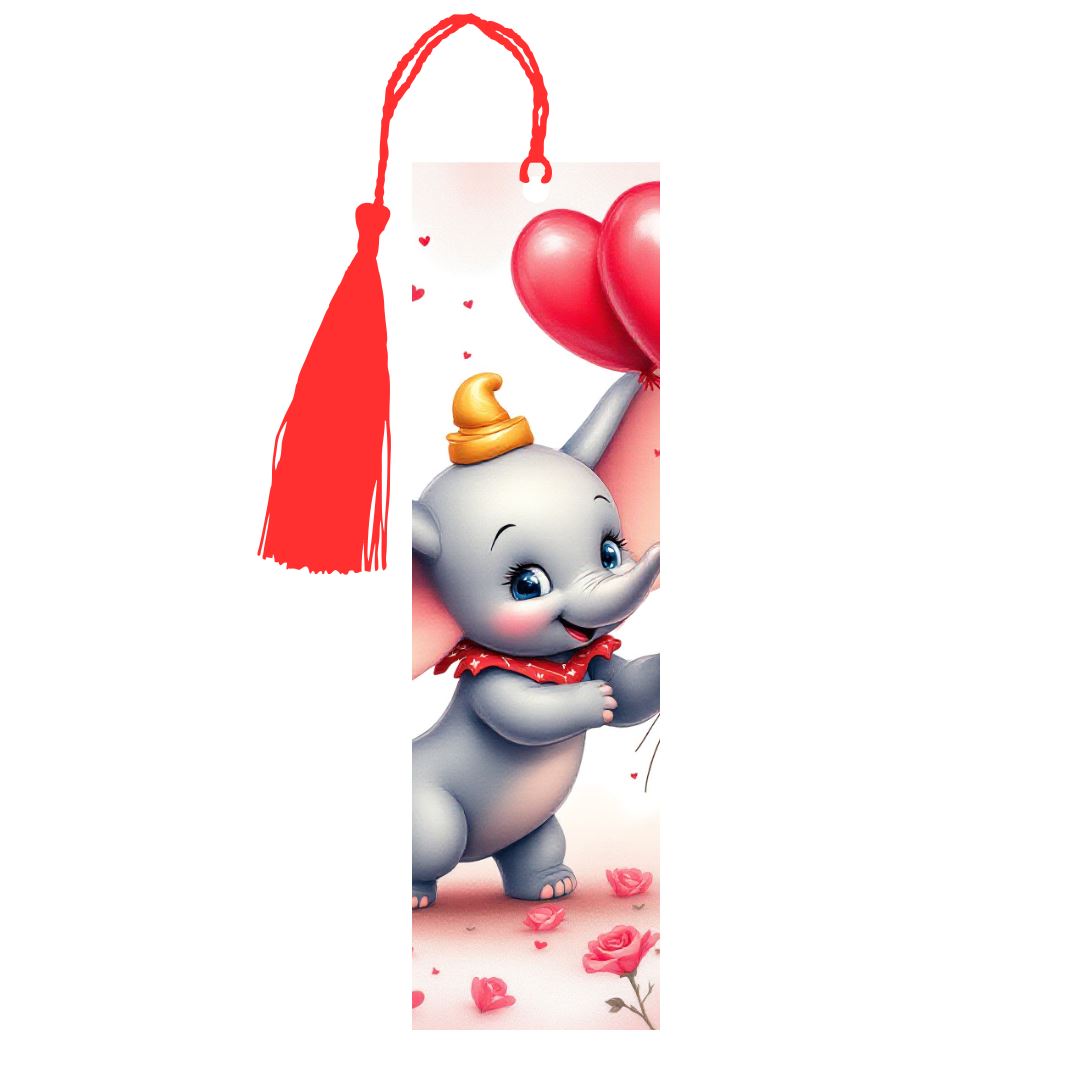 Dumbo - Marque-Pages avec prénom | St Valentin Marque-page Disney Shop | Anylem Beauty