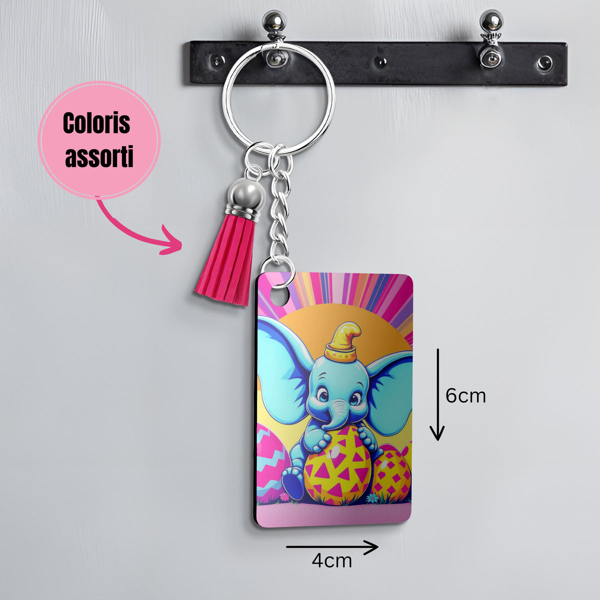 Dumbo - Porte Clé avec prénom | Pâques Porte-clés Disney Shop | Anylem Beauty
