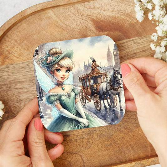Fée Clochette - Dessous de verre | Années 20 Dessous de verres Disney Shop | Anylem Beauty