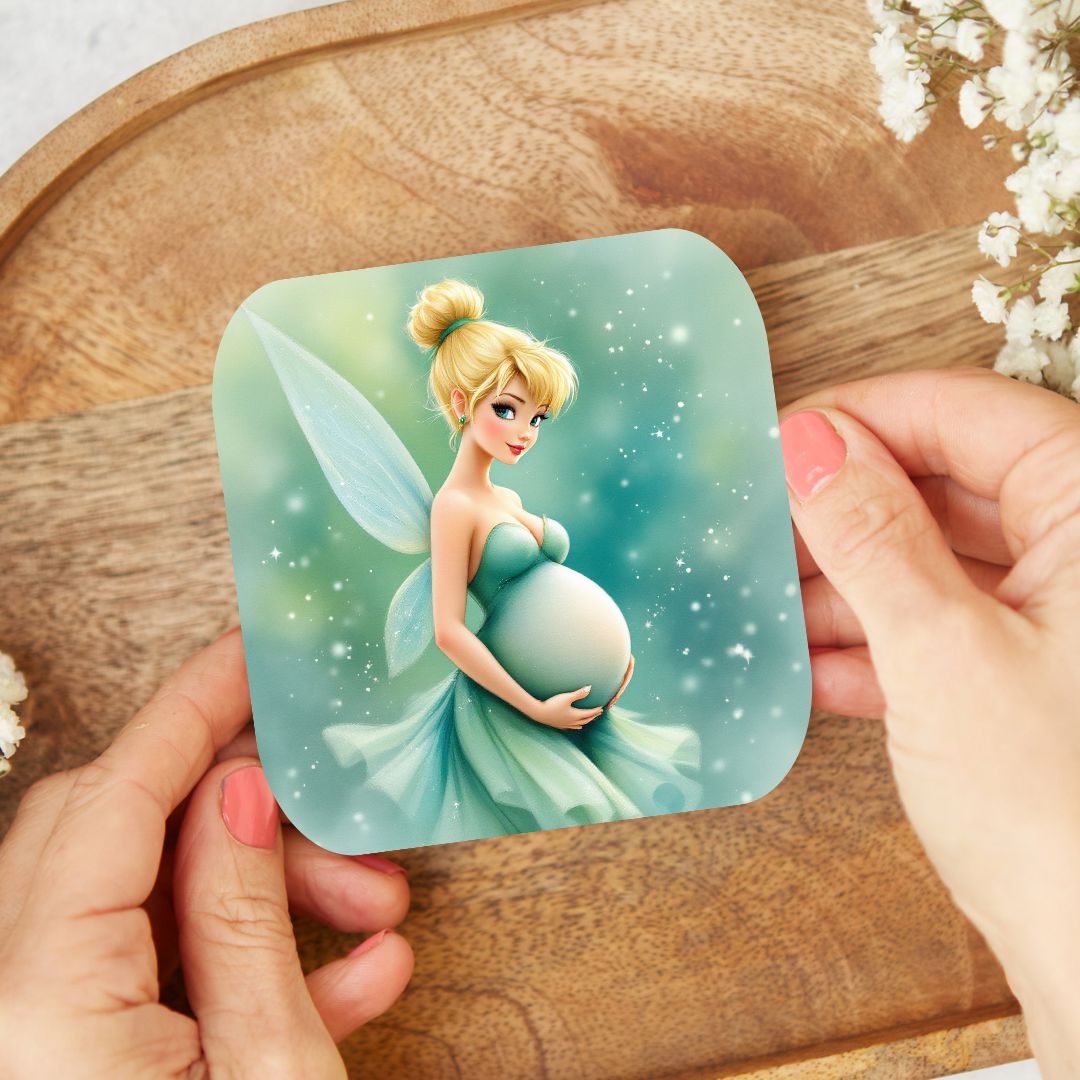 Fée Clochette - Dessous de verre | Grossesse Dessous de verres Disney Shop | Anylem Beauty