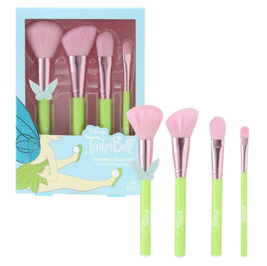 Fée Clochette - Kit de 4 pinceaux à maquillage Pinceaux Maquillage Mad Beauty