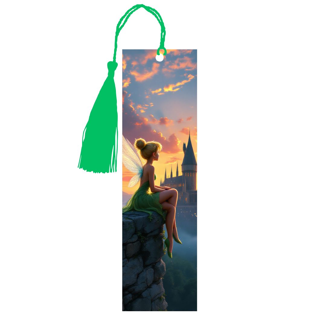 Fée Clochette - Marque-Pages | Couché de soleil à Poudlard Marque-page Disney Shop | Anylem Beauty