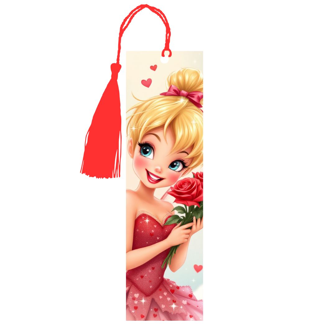 Fée Clochette - Marque-Pages | St Valentin Marque-page Disney Shop | Anylem Beauty