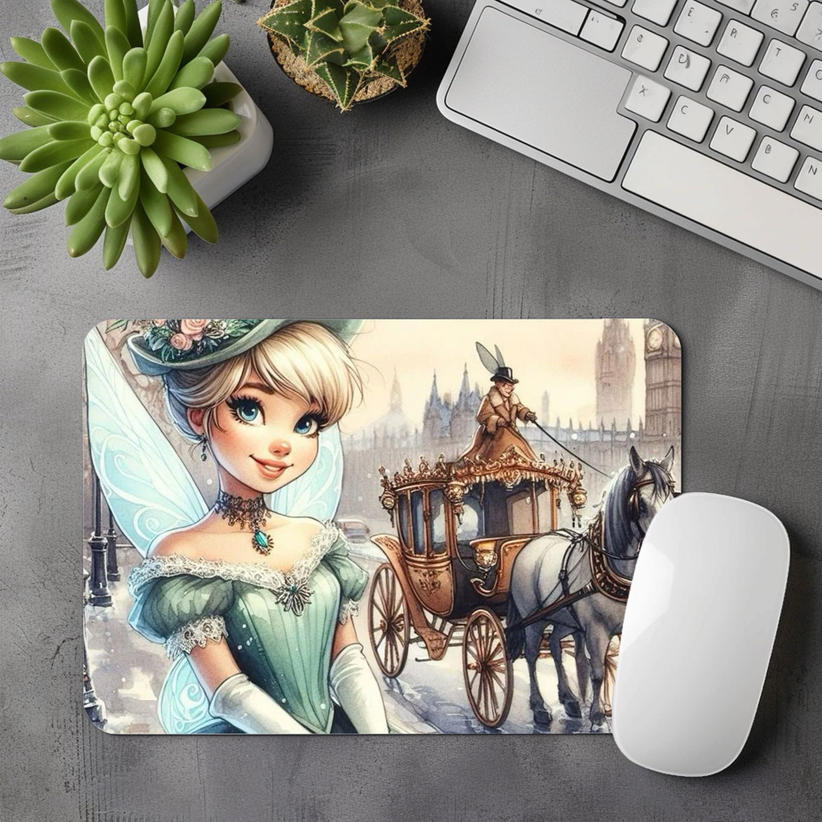 Fée Clochette - Tapis de souris | Années 20 Tapis de souris Disney Shop | Anylem Beauty