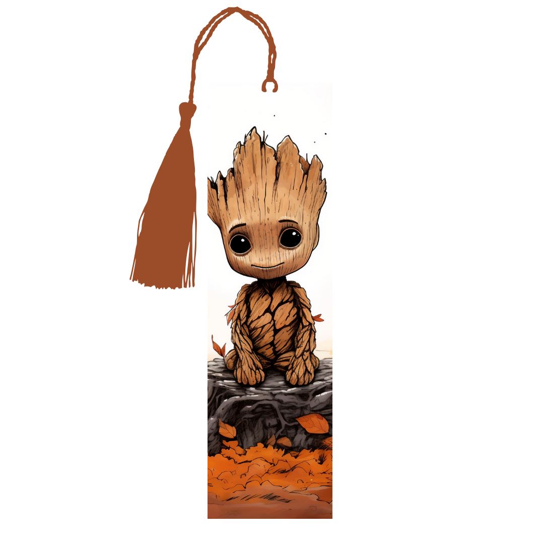 Groot - Marque-Pages avec prénom Marque-page Disney Shop | Anylem Beauty