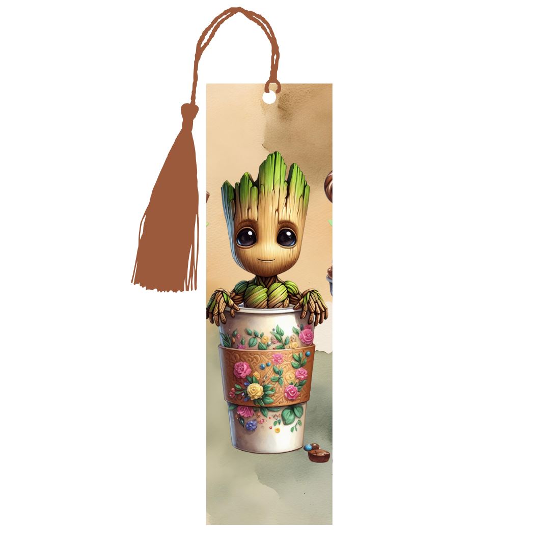 Groot - Marque-Pages avec prénom | Milkshake Marque-page Disney Shop | Anylem Beauty