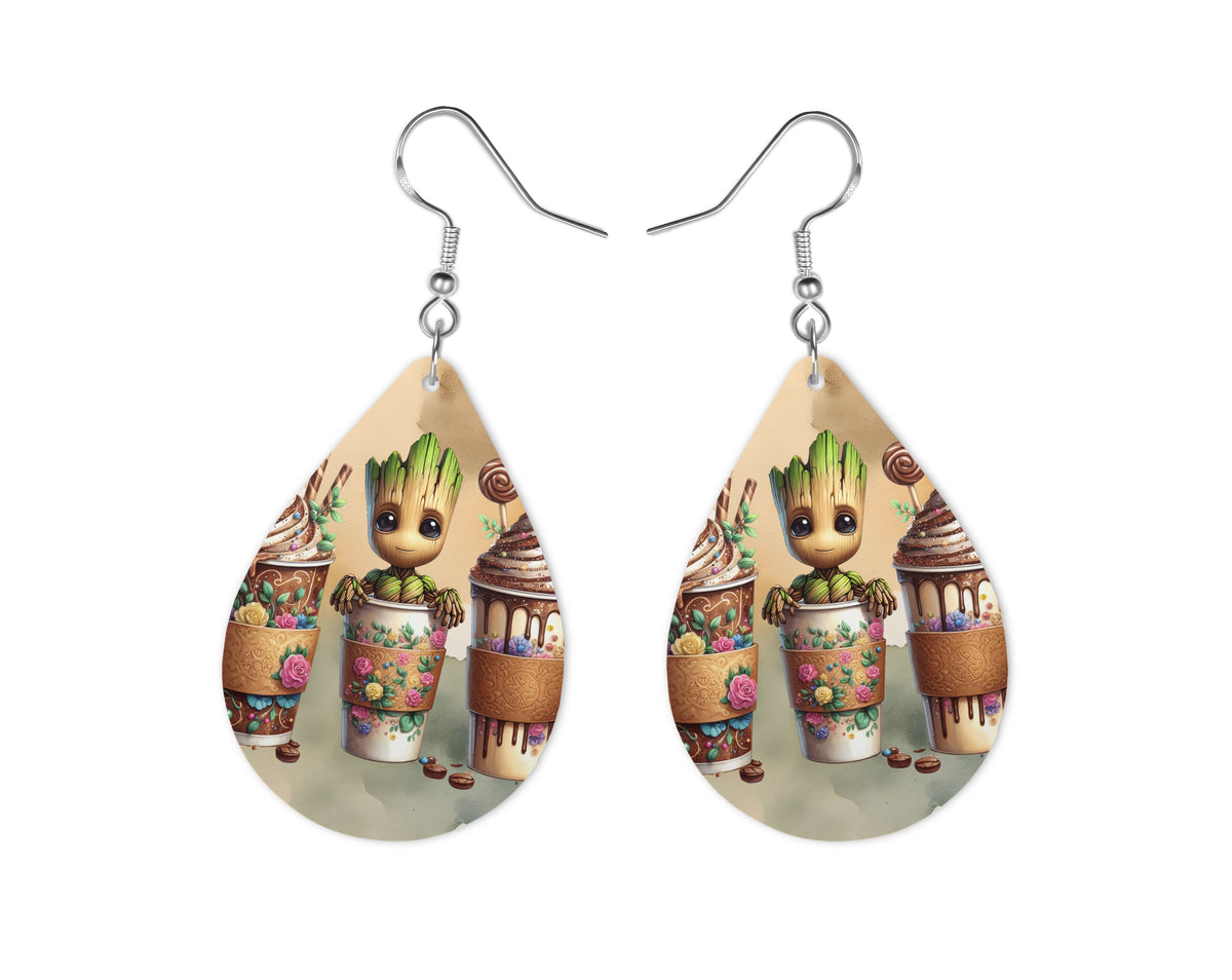 Groot - Personnalisation | Triple Milkshake Personnalisation Disney Shop | Anylem Beauty Boucle d’oreilles