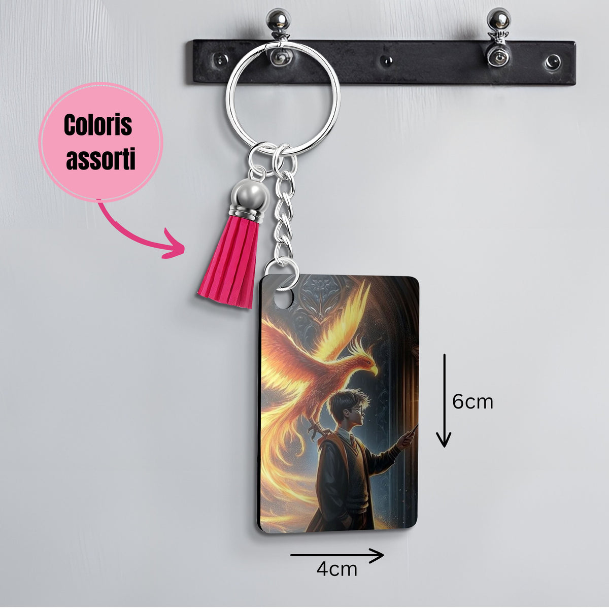 Harry Potter - Porte Clé avec prénom | Phoenix Porte-clés Disney Shop | Anylem Beauty