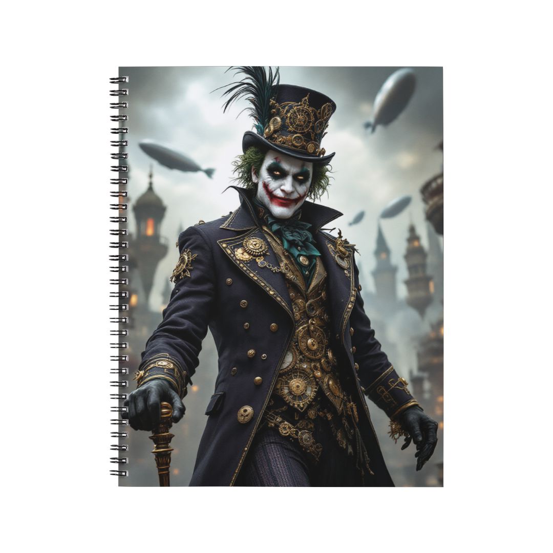 Joker - Carnet spirale A5 | Steampunk Carnets et bloc-notes Disney Shop | Anylem Beauty