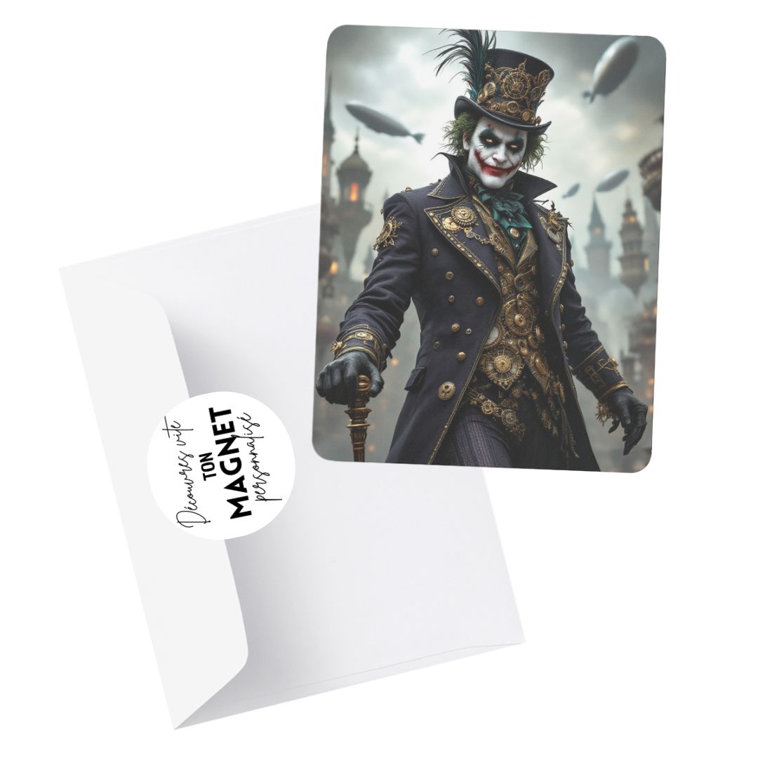 Joker - Magnet | Steampunk Magnet Disney Shop | Anylem Beauty