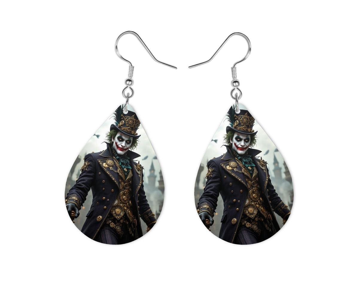 Joker - Personnalisation | Steampunk Personnalisation Disney Shop | Anylem Beauty Boucle d’oreilles