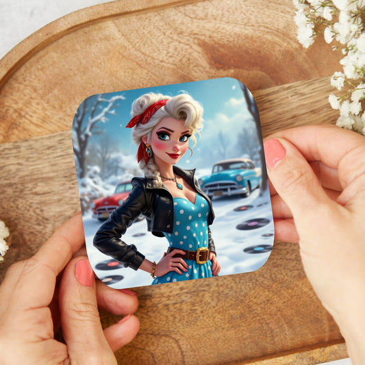 La Reine des Neiges - Dessous de verre | Rockabilly Dessous de verres Disney Shop | Anylem Beauty