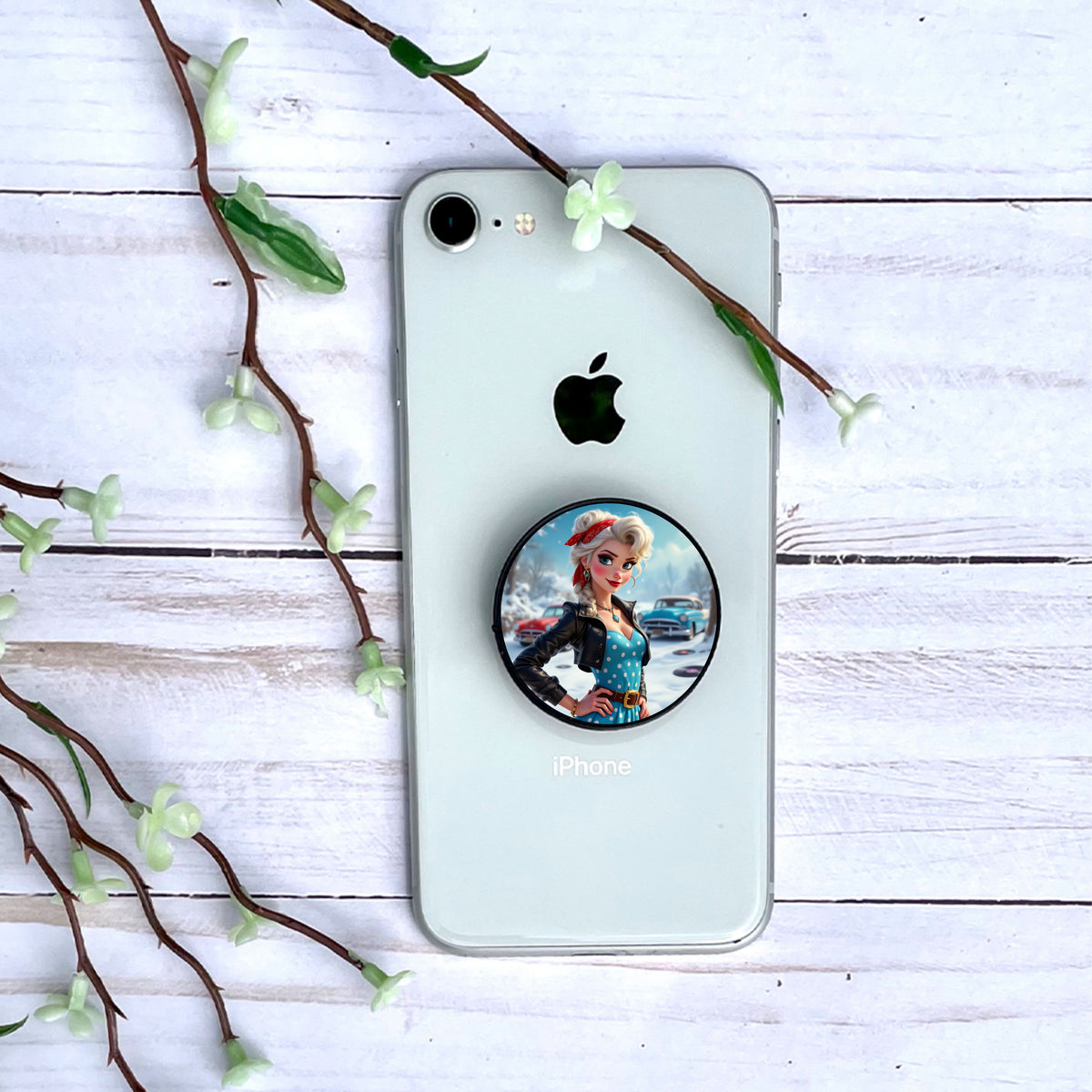 La Reine des Neiges - Phone Grip | Rockabilly Phone Grip Disney Shop | Anylem Beauty