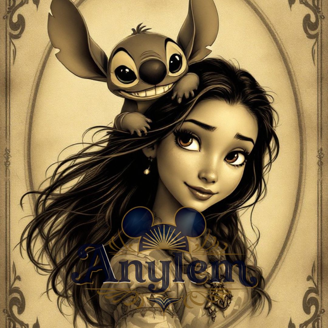 Lilo et Stitch - Personnalisation | Vintage Personnalisation Disney Shop | Anylem Beauty